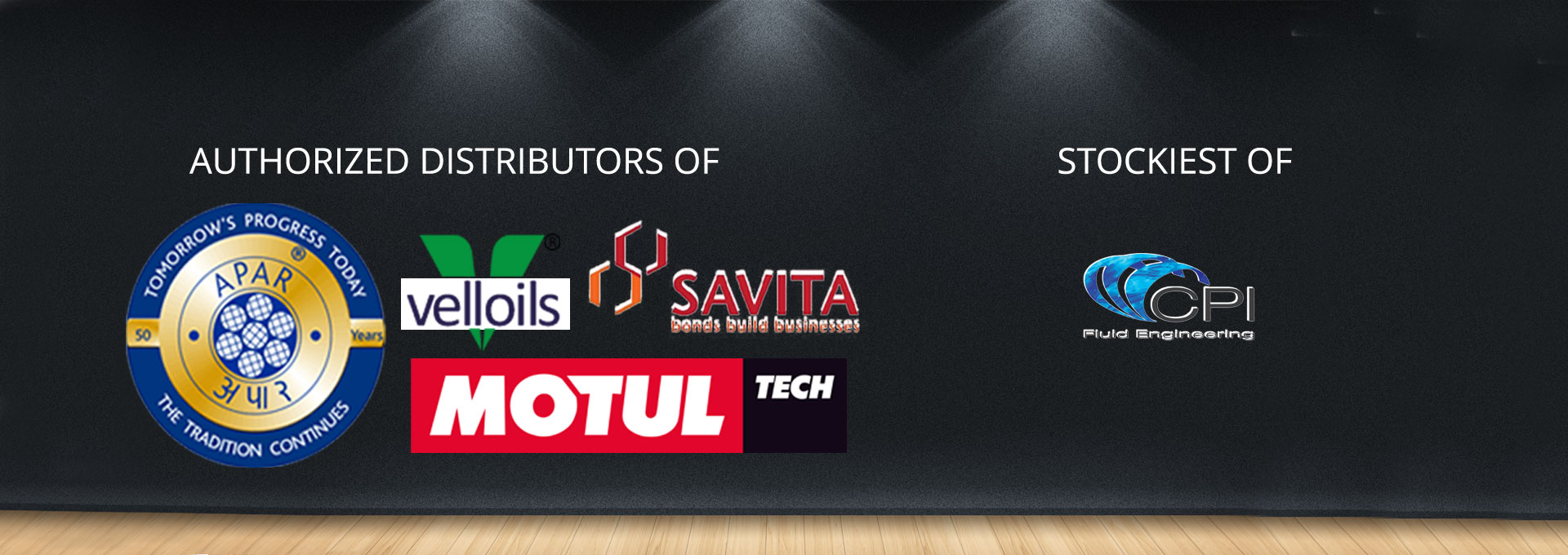 authorized distributor & stockist